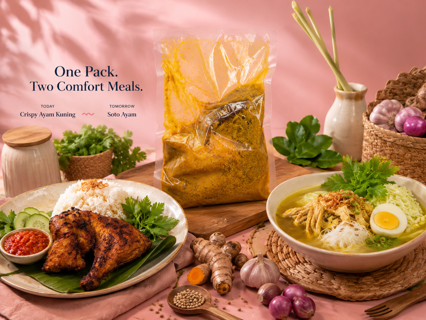 Ayam Kuning Sous-Vide