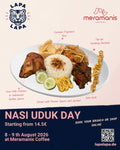 Nasi Uduk (fragrant rice with Chicken) - Pop-up events at Meramanis Coffee! 08. - 09. Aug
