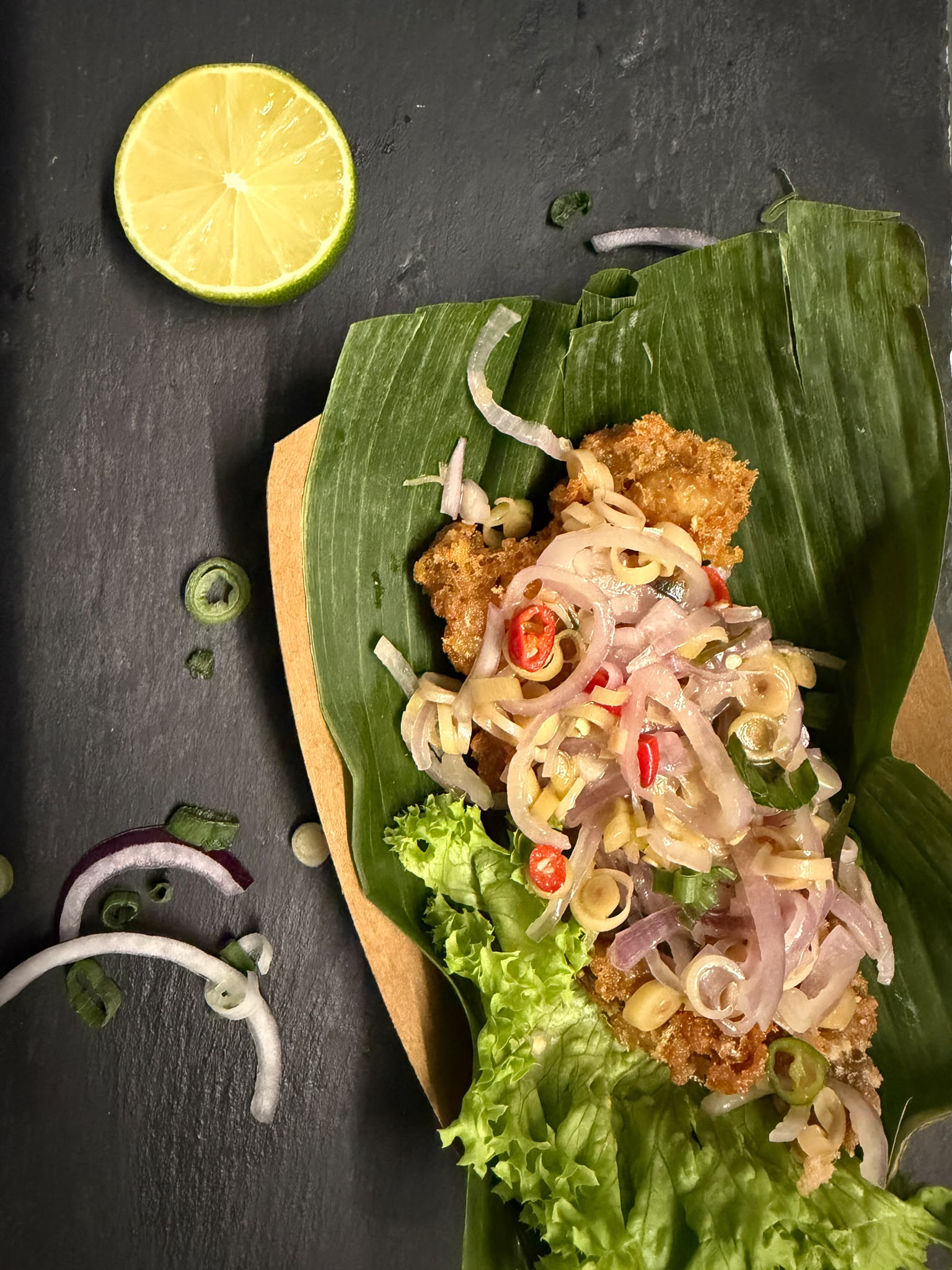 Jef Gusti's Ayam Geprek Sambal Matah